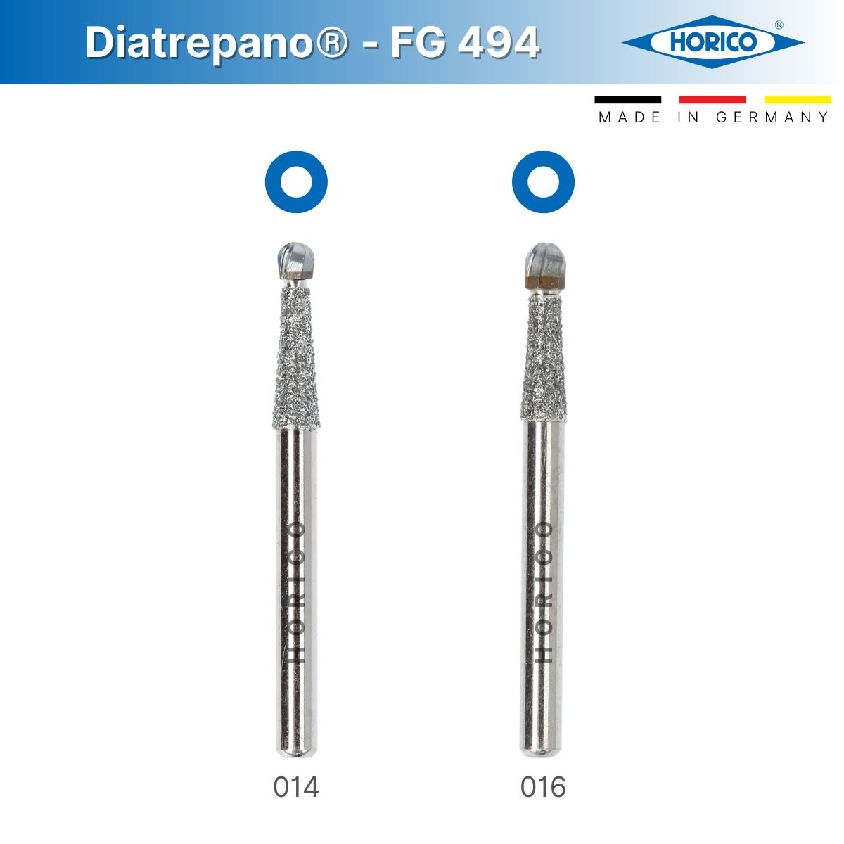 Diatrepano® Elmas Frez - FG 494