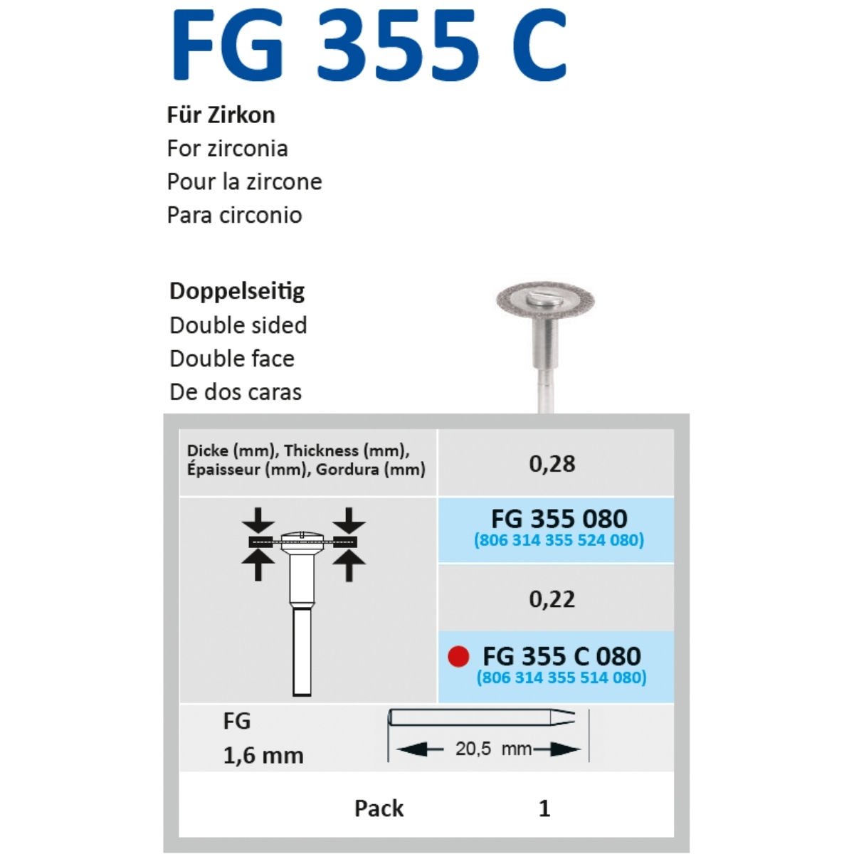 Zirkon Separesi - Horico FG 355 C
