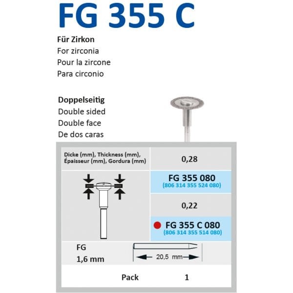 Zirkon Separesi - Horico FG 355 C