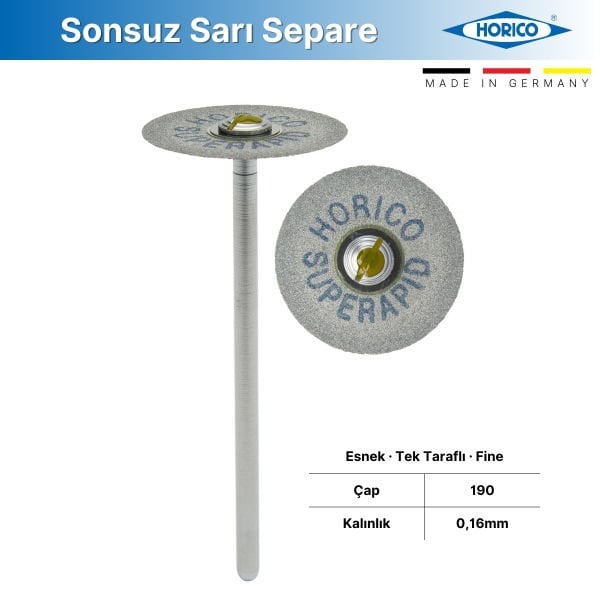 Sonsuz Sarı Separe - Esnek - Fine - Horico S-H 395 C 190