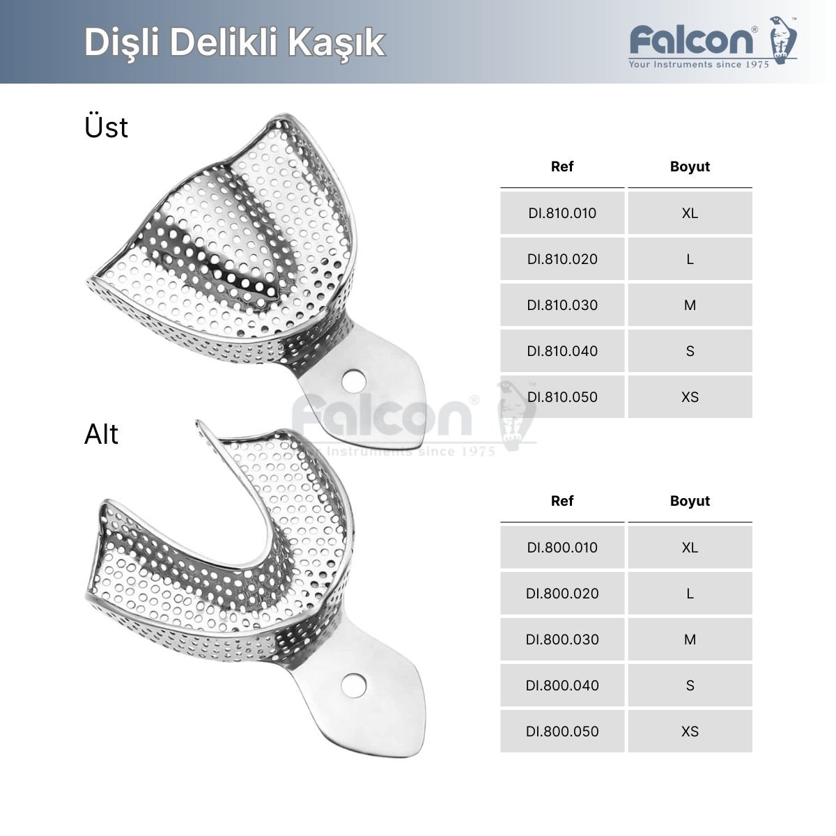 Dişli Delikli Kaşık