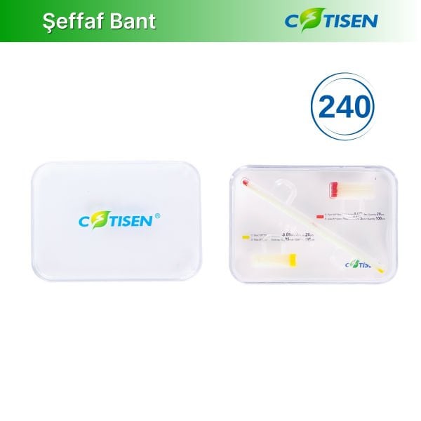 Şefaf Bant - Rezin Matriks Bandı (240 Adet)