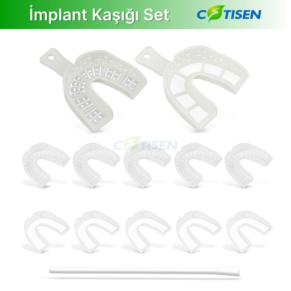 İmplant Kaşığı (12'li Set)