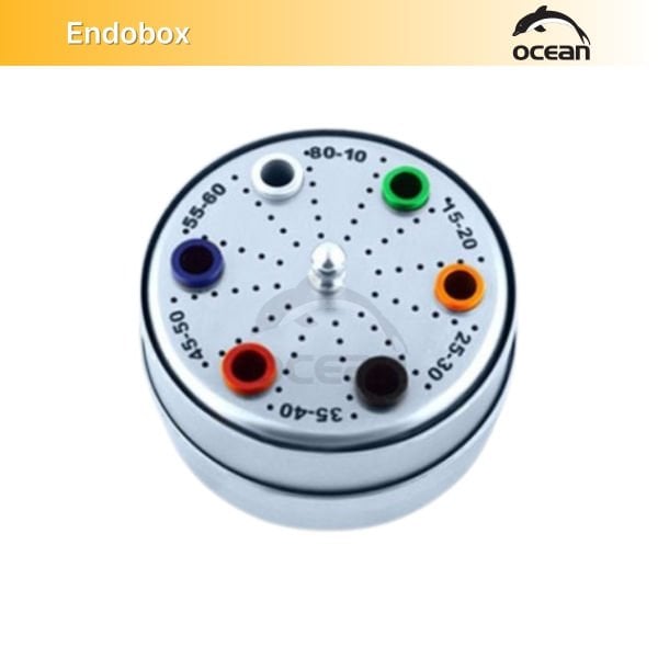 Yuvarlak Metal Endobox - 72 Delikli