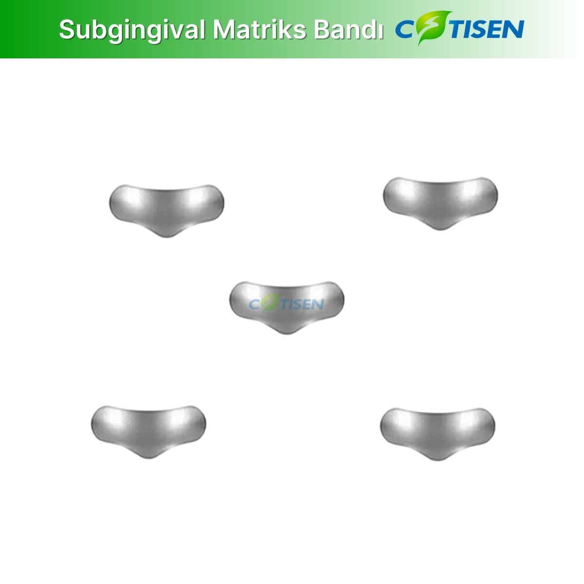 Subgingival Bölgesel Matriks Bandı - Small (40 Adet)