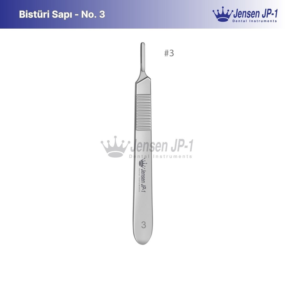 Bistüri Sapı - No. 3