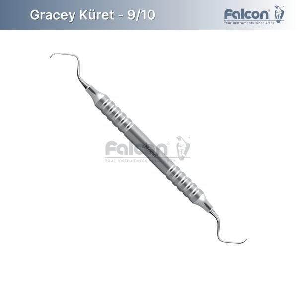 Gracey Küret - Fig. 9/10 Moların Bukkal ve Lingual Yüzleri