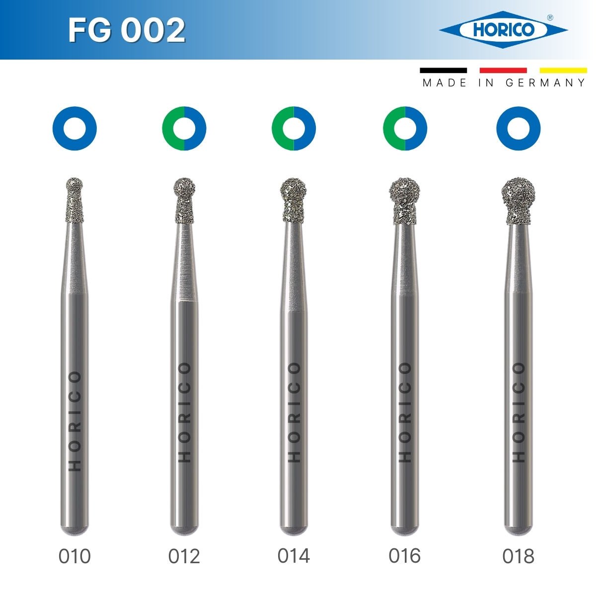 Rond Elmas Frez, Boyun Elmas Kaplı - FG 002