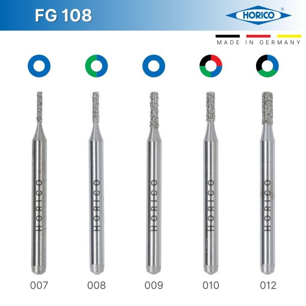 Silindir Elmas Frez - FG 108