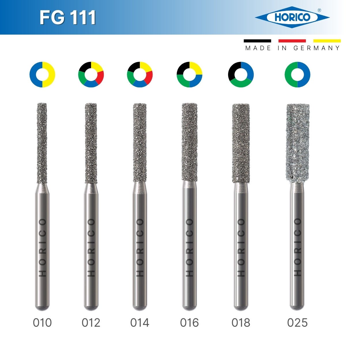 Silindir Elmas Frez - FG 111