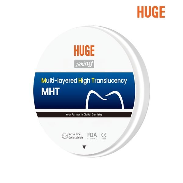 MHT Zirkon Blok (Multilayer High Translucency)