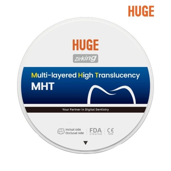 MHT Zirkon Blok (Multilayer High Translucency)