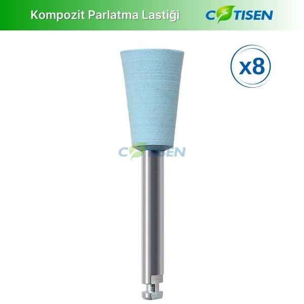 Kompozit Parlatma Lastiği (Ters Konik) - 8 Adet