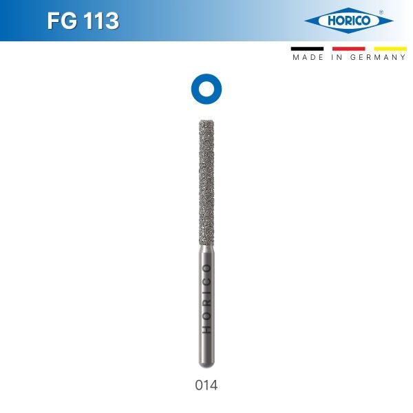 Silindir Fissür Frez - Horico FG 113