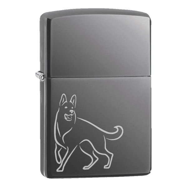 Zippo German Shepherd Çakmak - 49007-00071-MODEL05