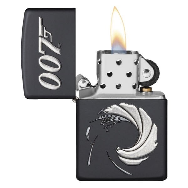 Zippo 218 Bond Bt 007 Gun Logo Çakmak 49329-089034