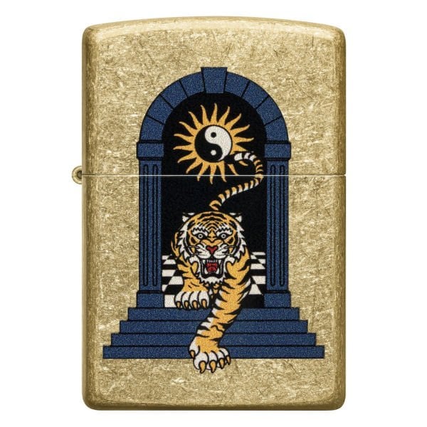 Zippo 49477 Tiger Tattoo Design Çakmak 48613-103656