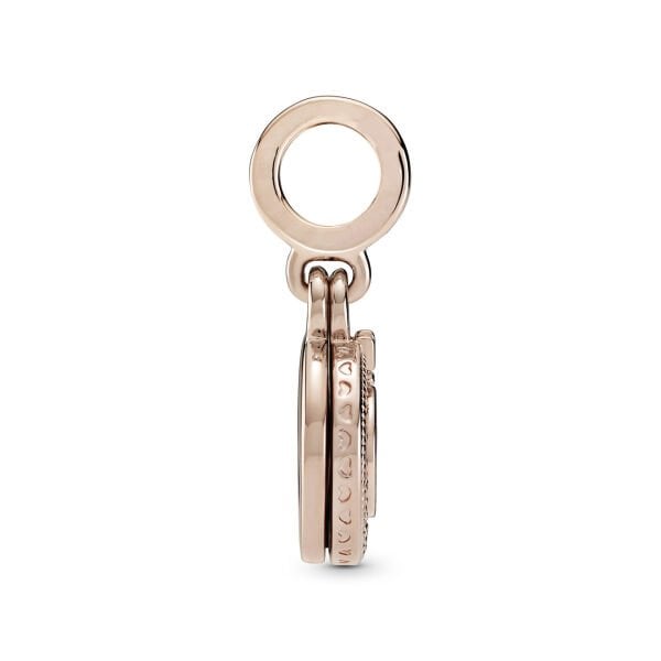 Nur Silver Pembe Sallantılı Aile Gümüş Charm NUR-BL12449