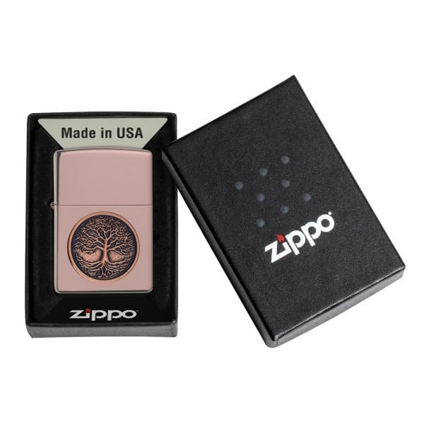 Zippo 49190 Tree Of Life Emblem Çakmak 49638-090626