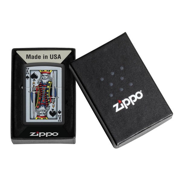 Zippo 218 2022 Pff King Of Spades Design Çakmak 48488-100053
