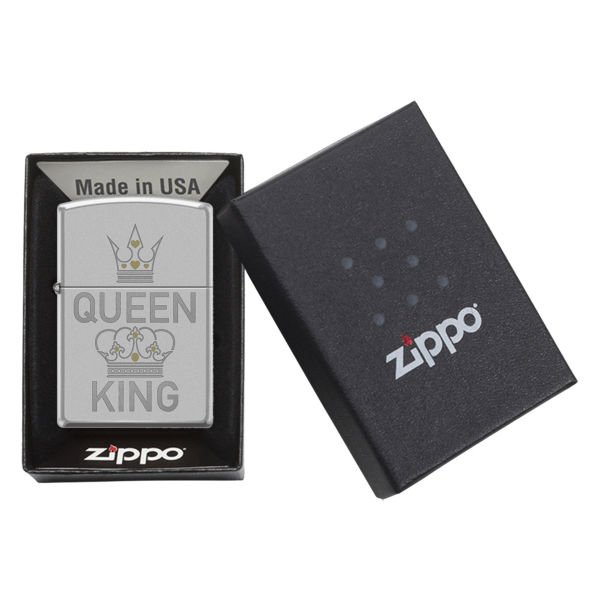 Zippo King Queen Design Çakmak - 205-107364