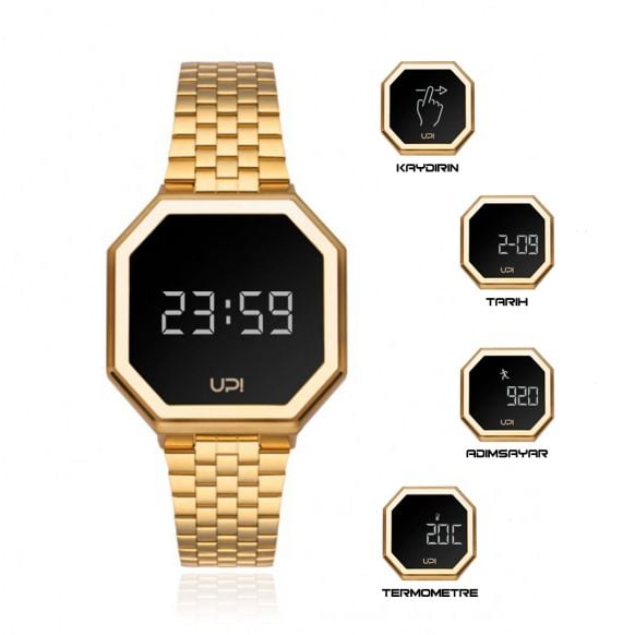 UPWATCH EDGE MINI SHINY GOLD + - 1453