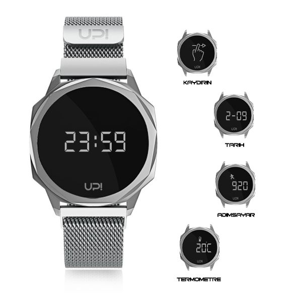 UPWATCH ICON SILVER LOOP BAND + - 1663