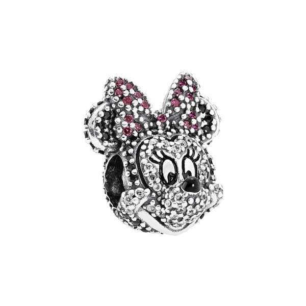 Nur Silver Mickey Mouse Gümüş Charm NUR-BL12471