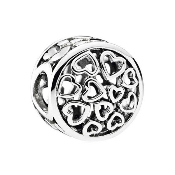 Nur Silver Kalpler Gümüş Charm NUR-BL00243