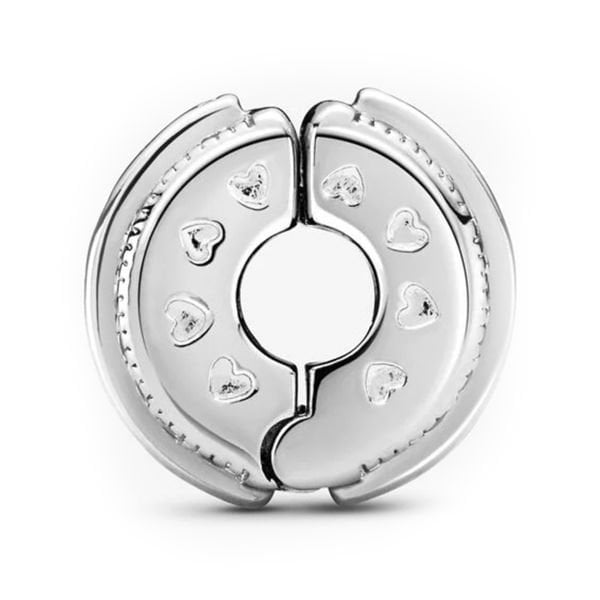 Nur Silver Klips Gümüş Charm NUR-BL00297