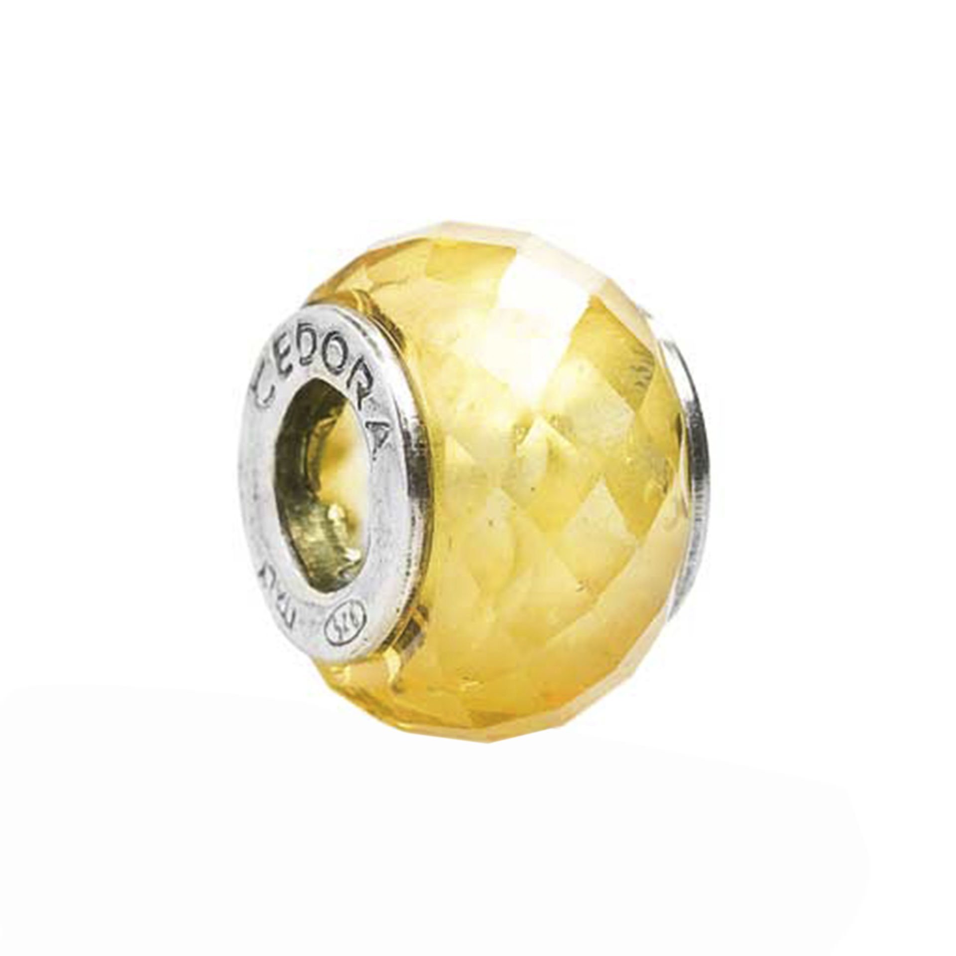 Nur Silver Murano Taşlı Gümüş Charm NUR-BL00134