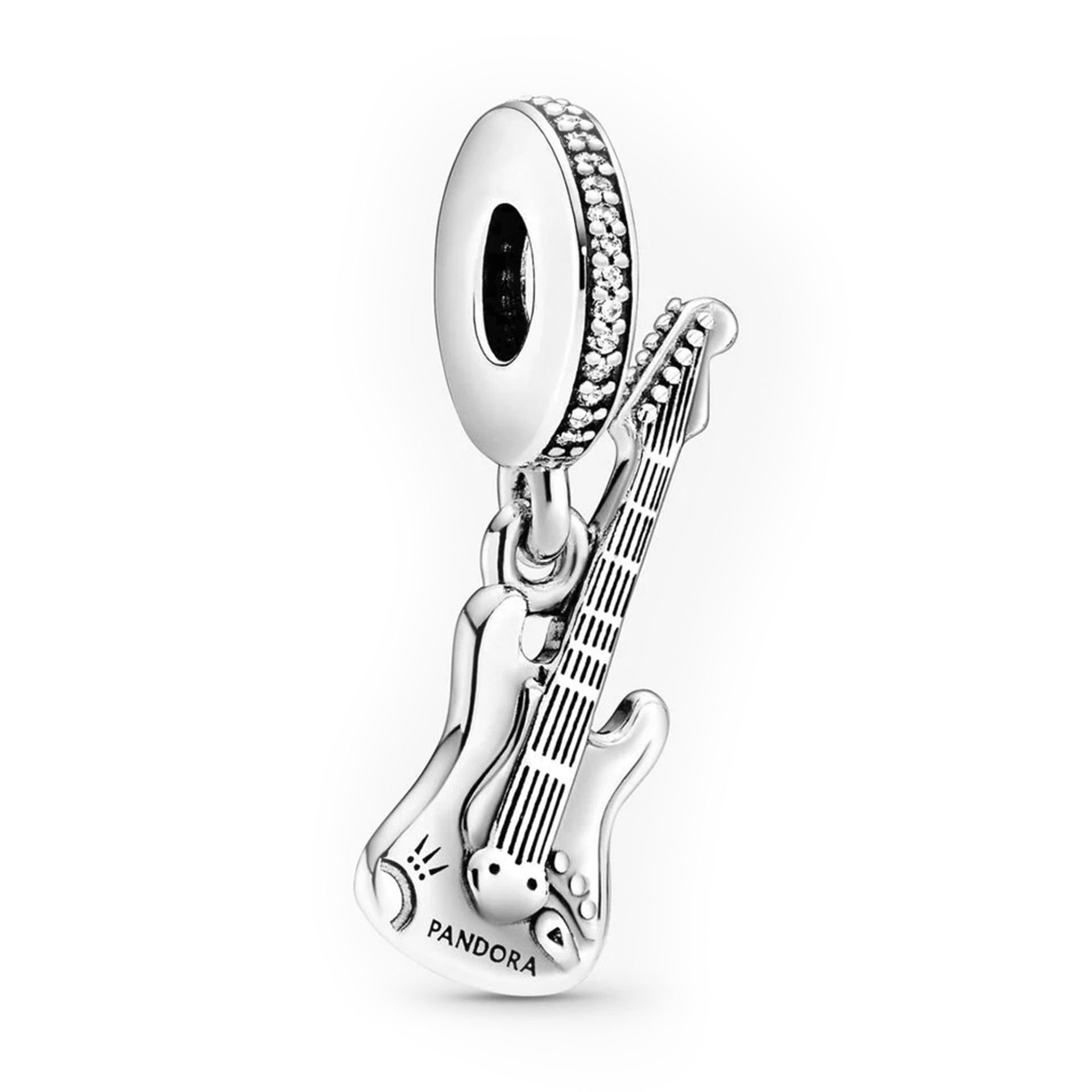 Nur Silver Gitar Gümüş Charm NUR-BL00322