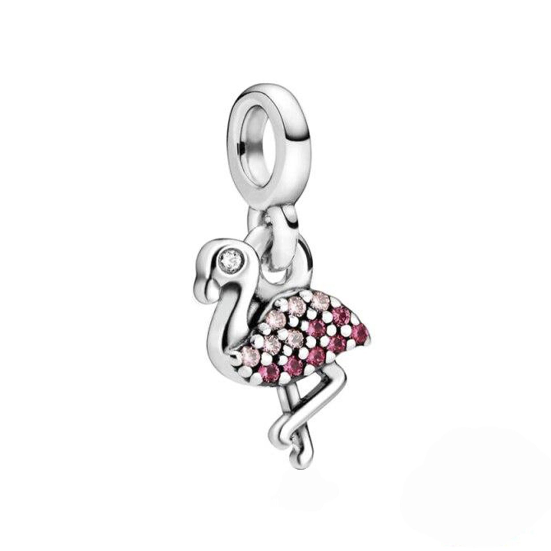 Nur Silver Flamingo Me Gümüş Charm NUR-BL07707