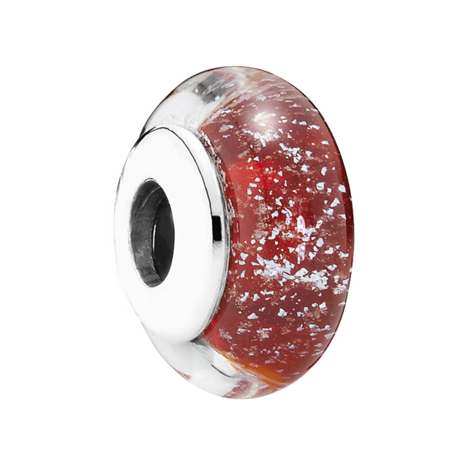 Nur Silver Murano Taşlı Gümüş Charm NUR-BL01113