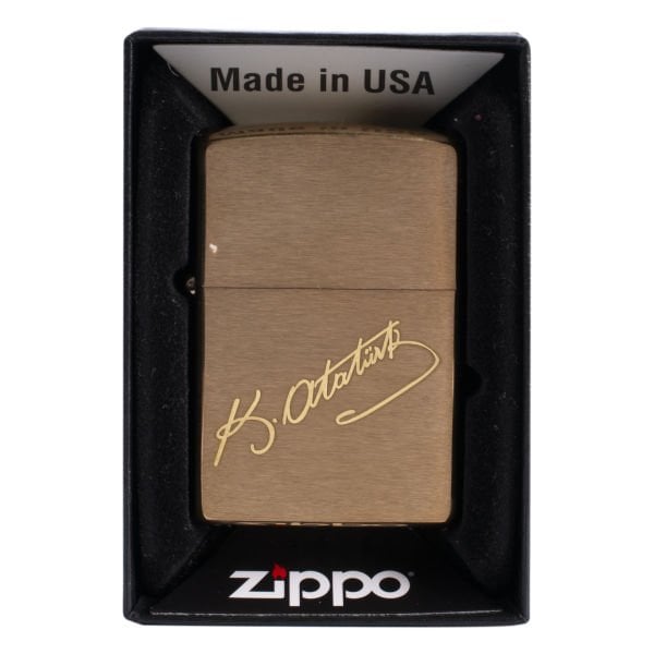 Zippo Mustafa Kemal Atatürk Desing Çakmak - 204B-086676-MODEL01