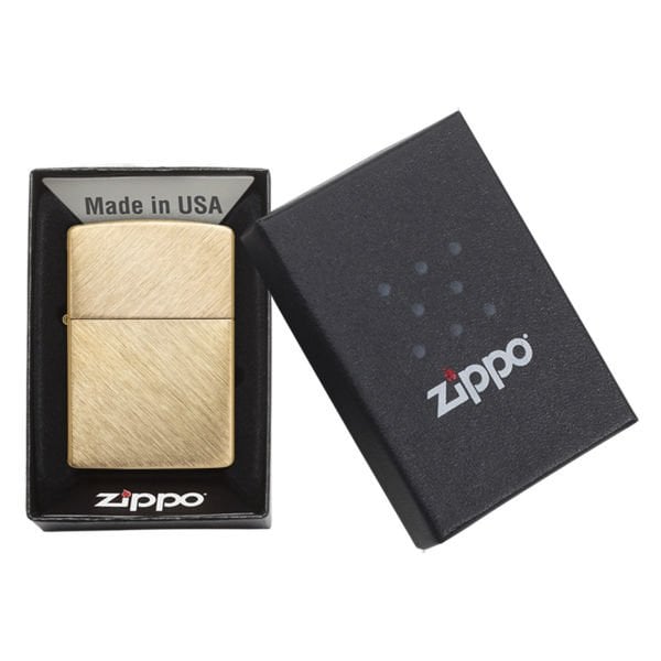 Zippo 29830 Herringbone Sweep Brass Çakmak - 29830-070375