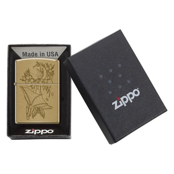 Zippo Vampire Bat Design Çakmak - 204B-115806