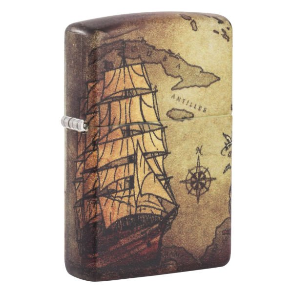 Zippo 49352 Pirate Ship Design Çakmak - 49355-083350