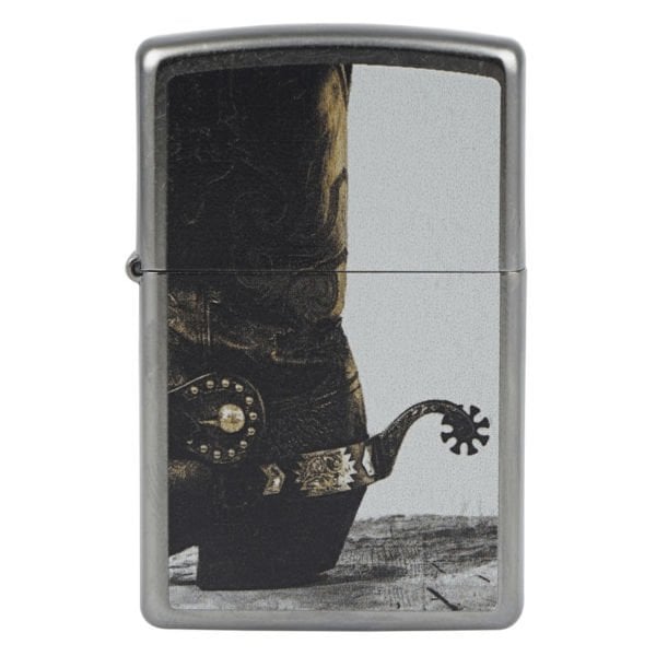 Zippo Cowboy Boots Design Çakmak - 49007-00063-MODEL13