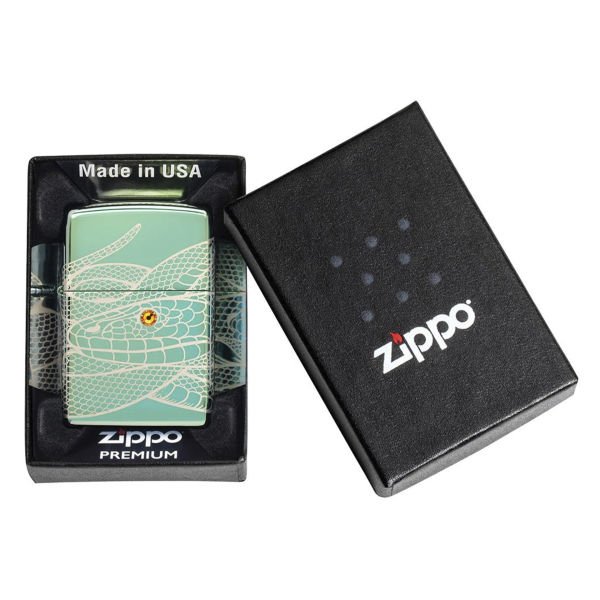 Zippo Snake Design Çakmak - 28129-000347