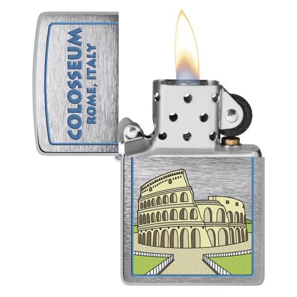 Zippo Colosseum Design Çakmak - 49007-00063-MODEL14