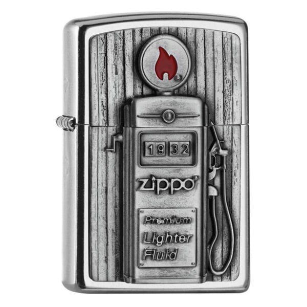 Zippo 207 Gas Pump Emblem 3D Çakmak - 2006474