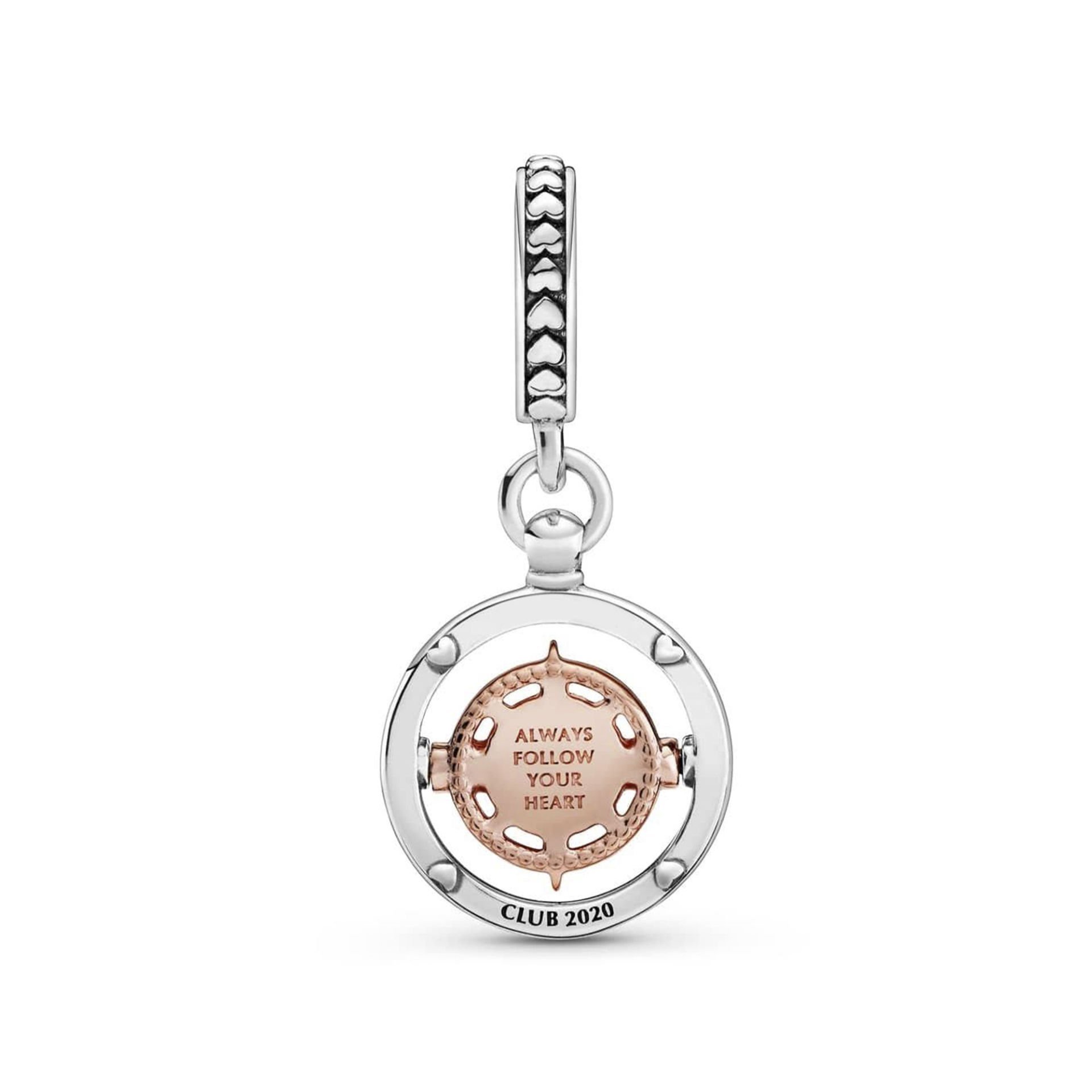 Nur Silver Pusula Gümüş Charm NUR-BL00074