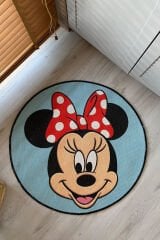 Mira 845 Mavi Minnie Mouse Halı