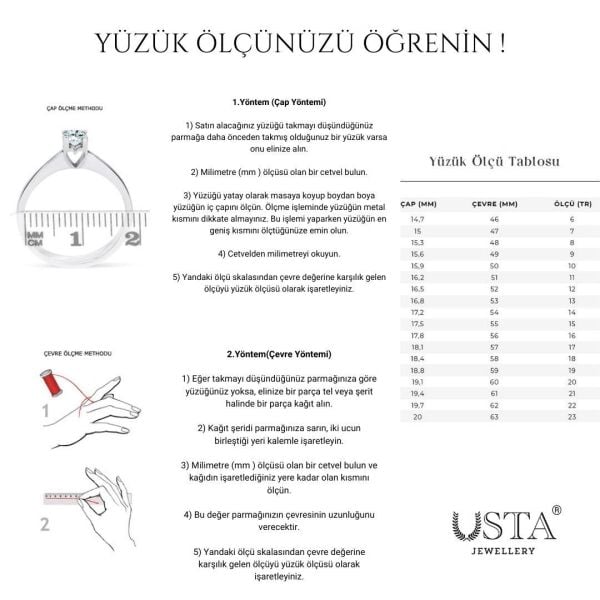 Arası Açık İnci Taşlı Altın Yüzük