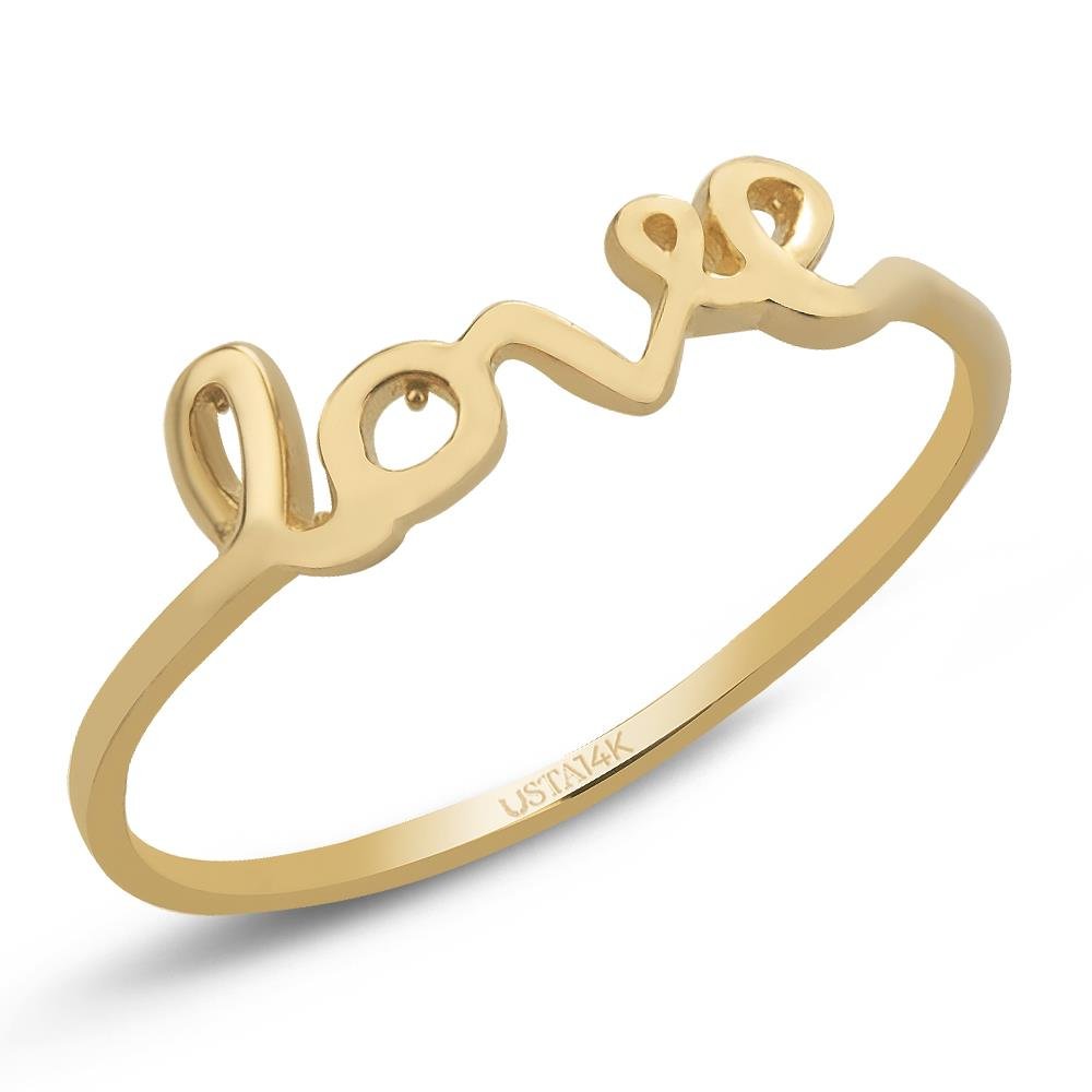 Love Altın Yüzük UYZK251