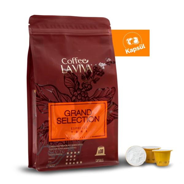 Coffee La Viva Grand Selection Kapsül Kahve Nespresso Uyumlu 30x5,3 gr (6x30 1 Koli)