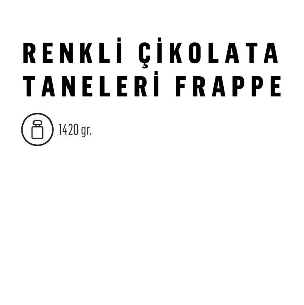 Green La Viva Renkli Çikolata Taneleri Frappe 1420 Gr