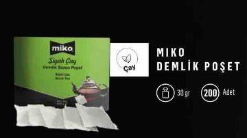 Miko Demlik Poşet Çay (30 Gr x 200 Adet) 6 Kg