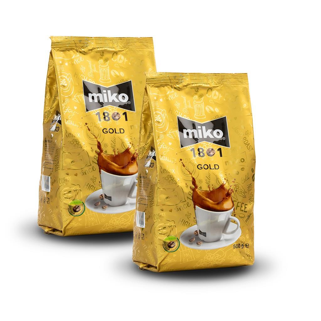 Miko Coffee Gold Çözünebilir Hazır Kahve 1Kg (2x500 Gr)